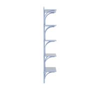 Swedese Levi 90 Shelf Large Aluminum/ Blue/ Ash