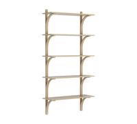Swedese Levi 90 Shelf Large Aluminum/Oak