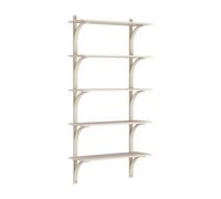 Swedese Levi 90 Shelf Large Brass/ White Pigmented Ash