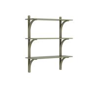 Swedese Levi 90 Shelf Medium Brass/ Moss Green/Ash