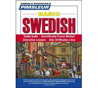 Swedish, Basic: Learn to Speak and Understand Swedish with Pimsleur Language Programs by Pimsleur (2011-04-26)