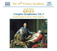 Swedish Chamber Orch. - KRAUS: Symphonies, Vol. 3