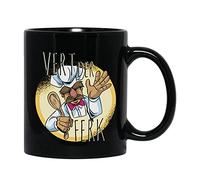 Swedish Chef Coffee Mug 11 Oz Black - Vert Der Ferk - Witty Unique Novelty Creative Cooking Cook Kitchen Food Apron Spoon Barbecue Delicious Meals Culinary