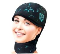 Swedish-Designed Scalp Cooling Cap - Cold Therapy for Chemotherapy - Migraine and Headache Cooling Cap - Reusable, Affordable, uncomplicated & Comfortable Black