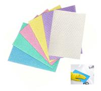 Swedish Dishcloth, 6 PCs Dish Cloths Reusable Dish Cloths Kitchen Cloth Dish Cloth/s for Washing Up Dishcloths Cleaning Cloths for Kitchen, Cellulose Sponge Swedish Dish Towels and Dish Rag