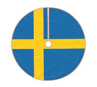 Swedish flag Christmas tree dresses, decorations, holiday parties, Christmas tree dresses in various sizes