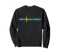Swedish Flag, Sweden Travel Holiday, Sverige Sweden Sweatshirt