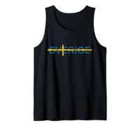 Swedish Flag, Sweden Travel Holiday, Sverige Sweden Tank Top