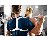 Swedish Flexi Posture Harness , unisex, Flexi, white, L/XL