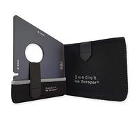 Swedish Ice Scraper - 6mm Black with Neoprene Holder and Sleeve