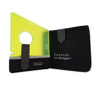 Swedish Ice Scraper - 6mm Yellow with Neoprene Holder and Sleeve