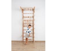 Swedish Ladder Wall Bar Children's Gym "Kinder-4-220" EU WAREHOUSE Fitness Sports Equipment Wood Climbing Frame