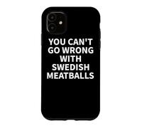 Swedish Meatball Apparel - Funny Amazing Meatballs Design Case for iPhone 11