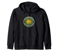 Swedish Midsummer Swedish Folk Art Scandinavian Midsummer Zip Hoodie