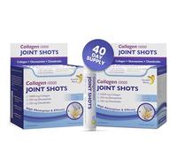 Swedish Nutra 10,000 mg Liquid Collagen Joint Shots, 2 Boxes, 40 Day Supply | Type 1, 2 & 3 collagen joint shots with glucosamine, MSM, chondroitin & turmeric for mobility; natural flavour, sugar-free