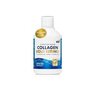 Swedish Nutra - 12,500 mg Hydrolyzed Marine Collagen & Gold Retinol Liquid Supplement - 500 ml Pack, 20 Day Supply | Pure Peptide & Hyaluronic Acid for Healthy Hair, Skin, Nails & Joints I Sugar-Free