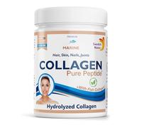 Swedish Nutra - Hydrolyzed Marine Collagen 10,000 mg Powder Supplement - Pack of 300 g, 30 Day Supply | Pure Peptide for Healthy Hair, Skin, Nails and Joints I 100% Natural and Gluten Free