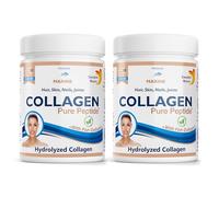 Swedish Nutra - Hydrolyzed Marine Collagen Powder Supplement - Pack of 2 x 300 g, 60 Day Supply | Pure Peptide for Healthy Hair, Skin, Nails & Joints I 100% Natural & Gluten Free