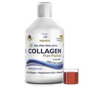 Swedish Nutra - Liquid Marine Collagen 10000mg - Pack of 500ml I Hydrolyzed Collagen Peptides (Type I & III) I Minimize Fine Lines