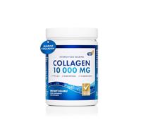 Swedish Nutra - Hydrolyzed Marine Collagen 10,000 mg Powder Supplement - Pack of 300 g, 30 Day Supply | Pure Peptide for Healthy Hair, Skin, Nails and Joints I 100% Natural and Gluten Free