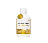 Swedish Nutra - Hydrolysed Marine Collagen 15,000mg Liquid Supplement - 500ml, 20 Day Supply | Peptides (Type I & III), Hyaluronic Acid, Biotin & Vitamins for Hair, Skin, Nails & Joints | Sugar Free