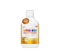 Swedish Nutra - Super Kids Multivitamin Liquid Food Supplement - 500 ml, 33 Day Supply | Vitamins, Minerals & Super Greens to Boost Growth, Energy & Immunity | Natural Orange Flavour | Age 3+