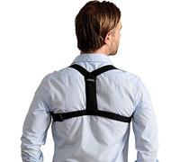 Swedish Posture® FLEXI Black L-XL Straight holder Back trainer for office and leisure | against back pain | for muscle building | less tension | more self-confidence | including explanatory video