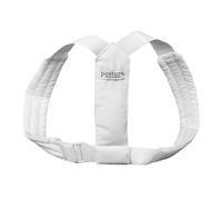 Swedish Posture® FLEXI White S/M Straight holder Back trainer for office and leisure | against back pain | for muscle building | less tension | more self-confidence | including explanatory video