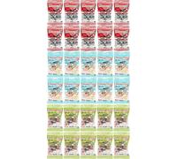 Swedish Racing Candy Trio Set - Salty Licorice, Sour Fruits & Strawberry Mix (30 packs/1.5kg) Söpösöpö Box