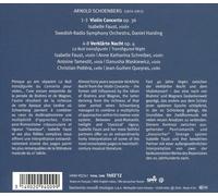 SWEDISH RADIO SYMPHONY ORCHESTRA / DANIEL HARDING / ISABELLE FAUST / ANNE KATHAR