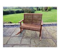 Swedish Redwood Garden Bench by Churnet Valley - 2 Seat