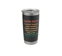 Swedish Teacher Stainless Steel Insulated Tumbler