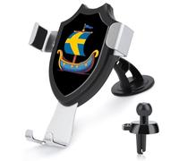 Swedish Viking Ship Sverige Sweden Flag Car Phone Holder Funny Phone Mount for Women Men