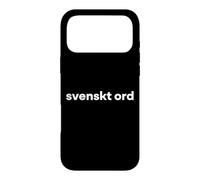 "Swedish Word." Funny Swedish Language Case for iPhone 17 Pro Max