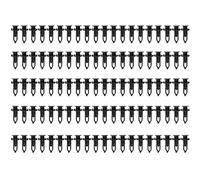 Sweeaau 100pcs Auto Fastener Clip Car Bumper Rear Cover FenderLiner Push-Type Retainer Pin Rivet Car Replacement Accessories Interior Clips