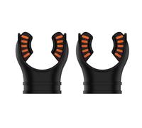 Sweeaau 2Pcs Scubas Diving Regulator Mouthpiece Scubas Diving Regulator Mouthpiece Snorkels Octopuses Holder