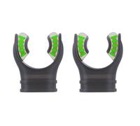 Sweeaau 2Pcs Scubas Diving Regulator Mouthpiece Scubas Diving Regulator Mouthpiece Snorkels Octopuses Holder