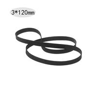Sweeaau 3mm Width Cassette Tape Machine Belts Assorted Common Drive Flat Rubber Belt For CD Recorders Turntable Replacement Technica Cassette Belts For Deck Deck Tool Technica
