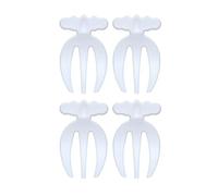 Sweeaau 4Pcs Salad Claws Vegetable Fruit Mixing Spoon Serving Utensils For Mixing Tossing And Serving Salad Maker