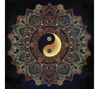 Sweeaau 50x50/60x60/75x75cm Tarot Tablecloth Mat Geometric Divinations Table Cloth Board Game Oracles Card Pad Divinations Board Game Table Astrology Tarot Card For Reading