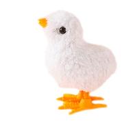 Sweeaau 9cm/3.5inch Windup Toy Cartoon Dancing Chick Clockwork Toy With Spring Gear Interactive Kids Easter Gift Clockwork Of Plastics For Kids