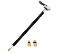 Sweeaau Air Compressor Tube With Adaptors Hose Inflator Connection Inflator Extension Hose For Motorbike Tire Car