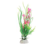 Sweeaau Aquarium Plant Artificial Fish Tanks Decorations Aquatic 13cm Height Underwater Realistic Grass Aquarium