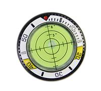 Sweeaau Bubble Levels Golfball Marker Golfs Putting Aid Round Bubble Levels High Precisions Reader Golfs Accessory For Men Women Round High Reader