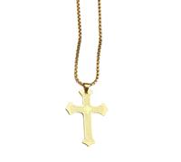 Sweeaau Elegant Crosses Pendant With Scripture Engraving In Sturdy Alloy For Believers And Fashion Enthusiasts Religious Faith Jewelry