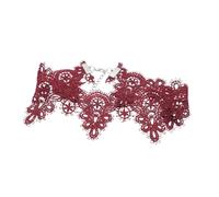 Sweeaau Elegant Lace Short Choker Neckband Stylish Necklace Soft Comfortable Sturdy Casual Neckwear For Stylish Ladies Women Lace Choker Necklace