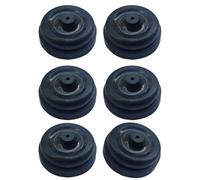 Sweeaau Pack Of 6 Aquariums Air Pumps Diaphragms Replacement Rubber Silicone Cup Part For Fishtanks Oxygen Pumps Accessories Aquariums Diaphragm Replacements