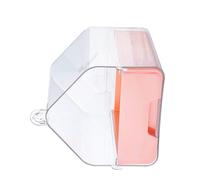 Sweeaau Parrots Bird Bath Cage Accessory Clear Spacious Bathtub With Drawer For Cockatiels Parakeets And Conures Conure Bathing Tub