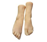 Sweeaau Practical Printed Foot Mannequin for Visual Merchandising Art Reference Natural Bone Texture Sturdy Bottom Designs Art Classroom Anatomy Reference