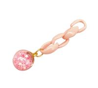 Sweeaau Resin Glass Ball Pendant Notebook Pendant Jewelry Making Accessories for Decorating Journal and Notebook Embellishments Keychain Ornament